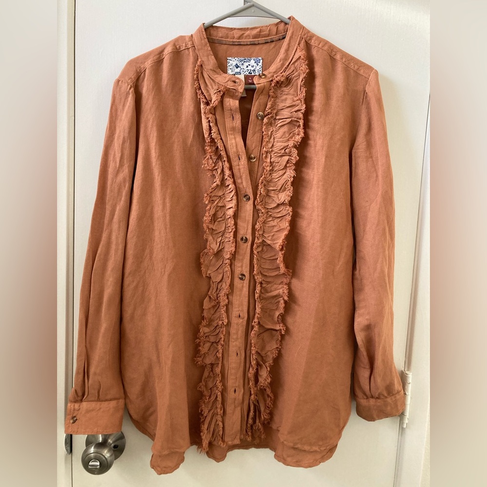Anthropologie Pilcro button up